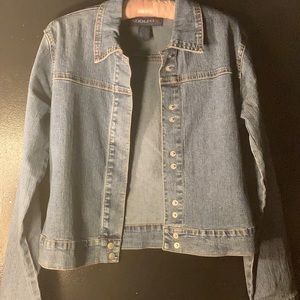 Adolfo Denim stretchy jacket